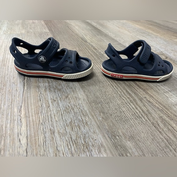 Crocs Sandals in Navy - Picture 4 of 7